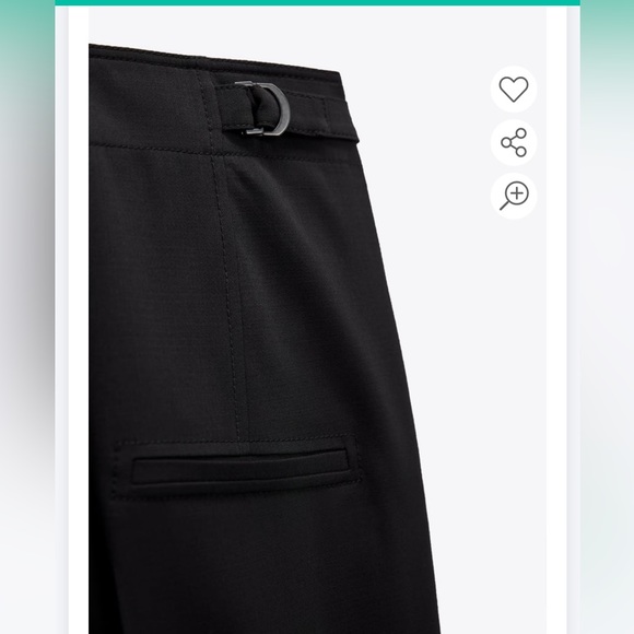 Zara wool blend pleated pants - Picture 9 of 11